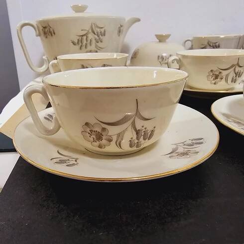 starý porcelánový čajový/kávový servis Epiag | Aukro