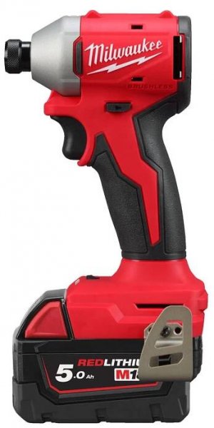 M18TM bezuhlíkový rázový utahovák 1⁄4′′ Hex - M18 BLIDR-502X