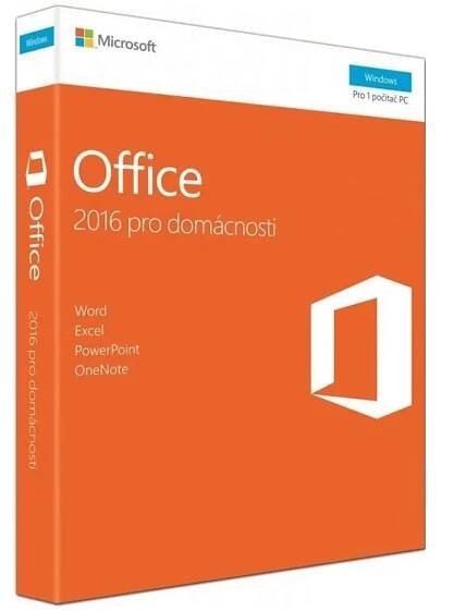 Microsoft Office 2016 pro studenty a domácnosti - Softwareprovšechny.cz