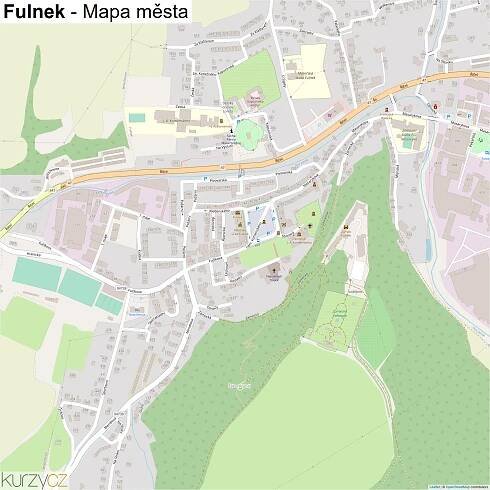 Fulnek - mapy | Kurzy.cz