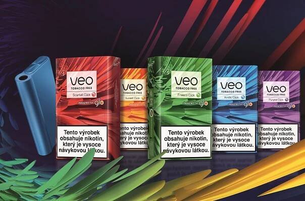 Společnost British American Tobacco uvádí jako první na trh novou řadu zahřívaných nikotinových náplní veoTM bez obsahu tabáku
