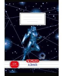 Sešit Herlitz A5 524, linka, 20 listů, bezdřevý, mix motivů kluci 5 (4)
