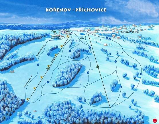 Skiareál U Čápa - Ski areál