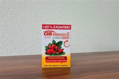 GS Vitamin C 1000 se šipkami