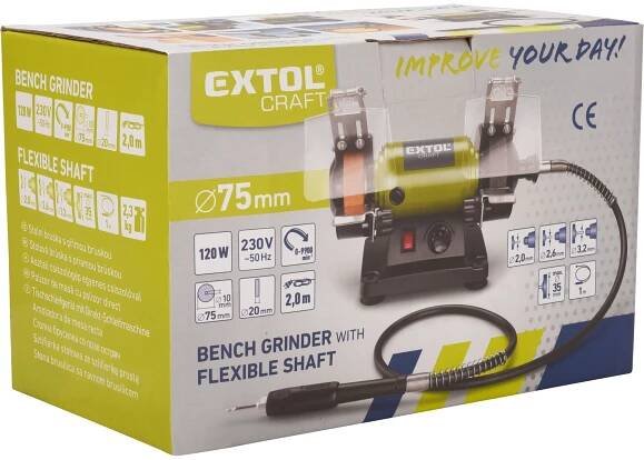 Extol Craft 410112 bruska kotoučová / přímá 