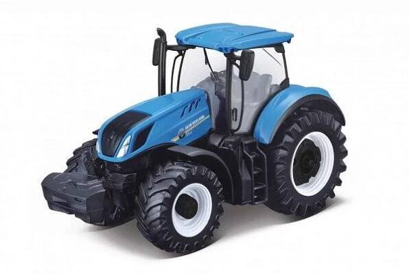 Bburago Wiky Farm Tractor 13 cm modrá | Viame.cz