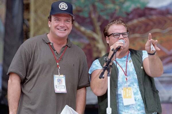 Tom Arnold Reveals He Was Once Chris Farley's Sober Sponsor: I Was 'Very Sad When He Died'