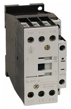 Stykač 1NO 11kW/400V Moeller DIL M25-10 Stykač 230-240VAC 25A 3-pólový