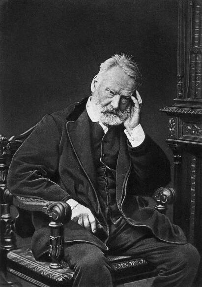 victor hugo - victor hugo stock ilustrace