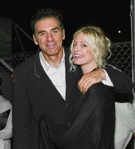 Michael Richards and Beth Skipp attend the the Cavalia Show on May 14, 2004 
