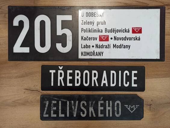 Cedule BUS PID mix - Ostatní sběratelské předměty