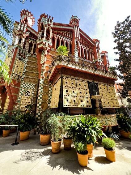 Gaudí's first masterpiece. Casa Vicens in Barcelona