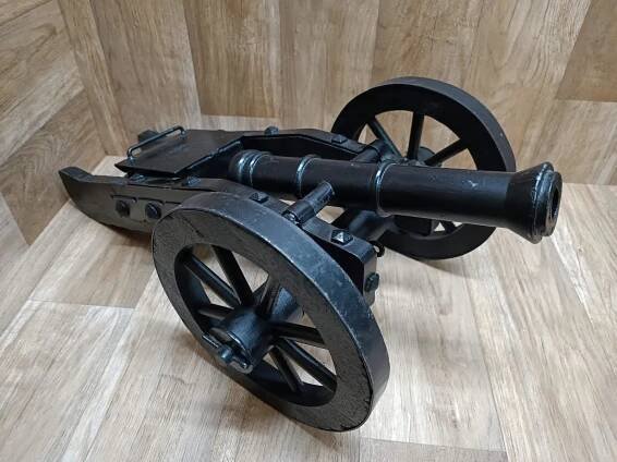 Střelbyschopné dělo, kanon, funkční replika 58cm  - Sběratelské zbraně