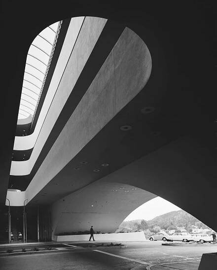 Marin County Civic Center in San Rafael, California by Frank Lloyd Wright