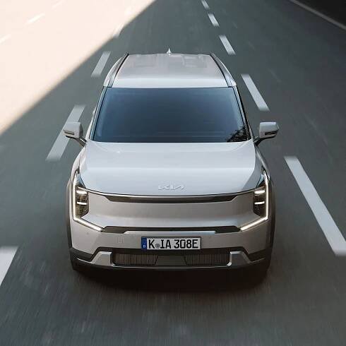 Front des Kia EV9