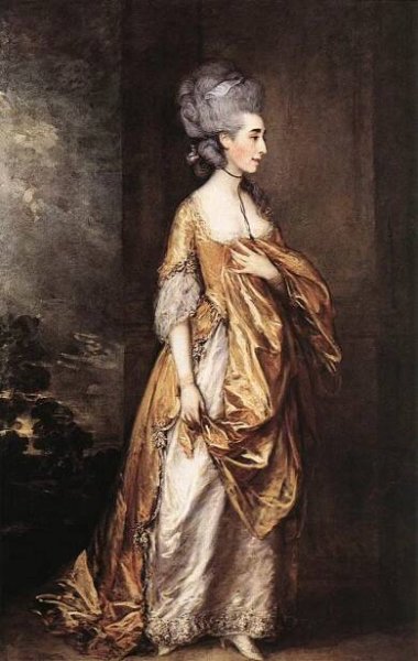 Mrs. Grace Dalyrimple Elliott - Thomas Gainsborough - 1778