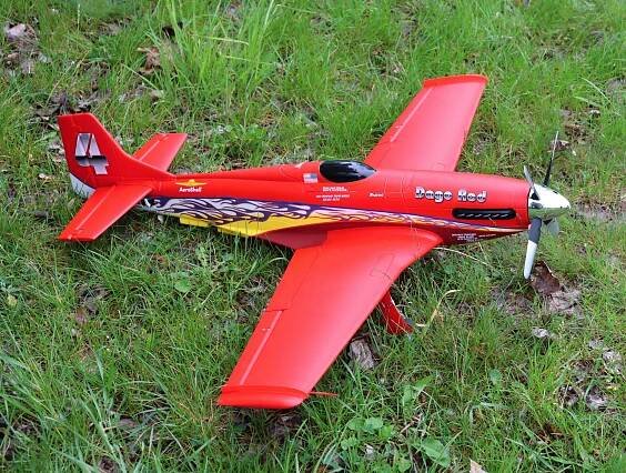 Prodám model EPP P- 51 Dago Red