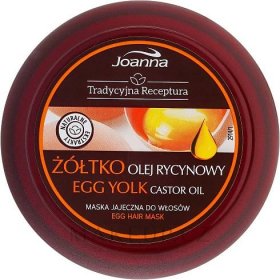 Joanna Egg Hair Mask Egg Yolk Castar Oil - Maska na vlasy