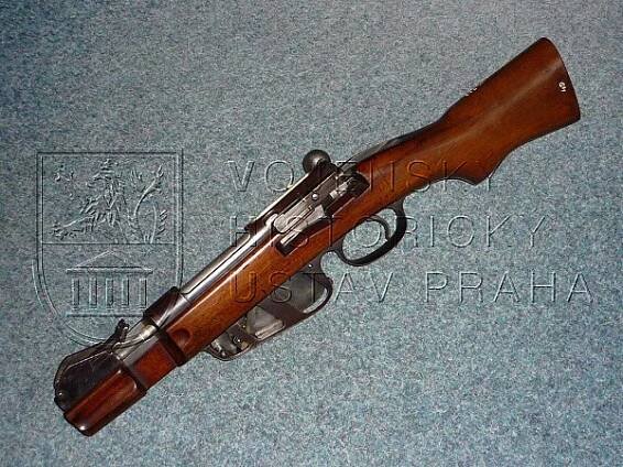 Rakouská puška Mannlicher M 1890 – funkční řez