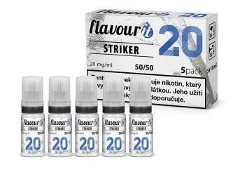 flavourit striker 50 50 20mg booster 5x10ml