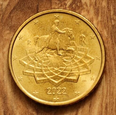 50 euro cent Taliansko rok 2022 obehová