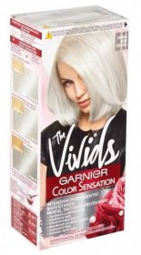 Permanentní barva Garnier Color Sensation The Vivids - stříbrná blond