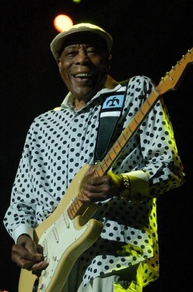 OBRAZEM: Buddy Guy zavítal do Prahy. Podruhé a zřejmě naposledy