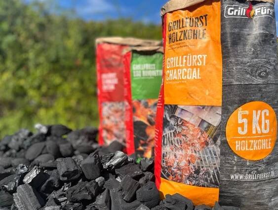 Qualitäts Holzkohle bequem online bei Grillfürst bestellen!