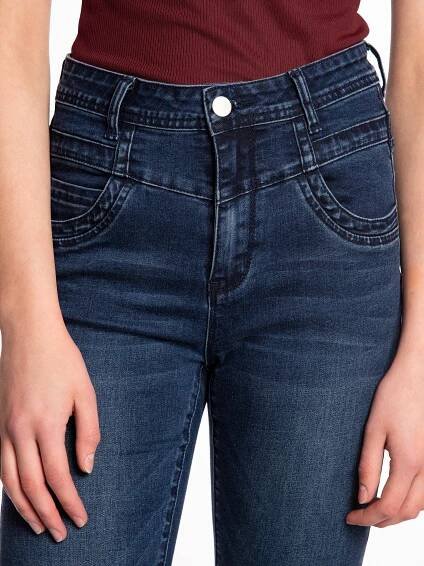 Džíny skinny s vysokým pasem | GATE