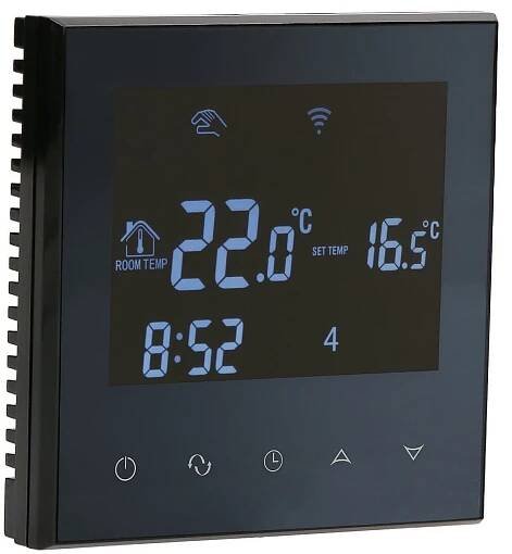 Aluzan Class B-3 WiFi, programovatelný pokojový termostat pro spínání kotlů, ovladatelný na dálku pomocí aplikace pro Android