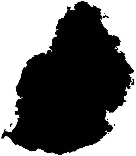 Slepá mapa Mauricius