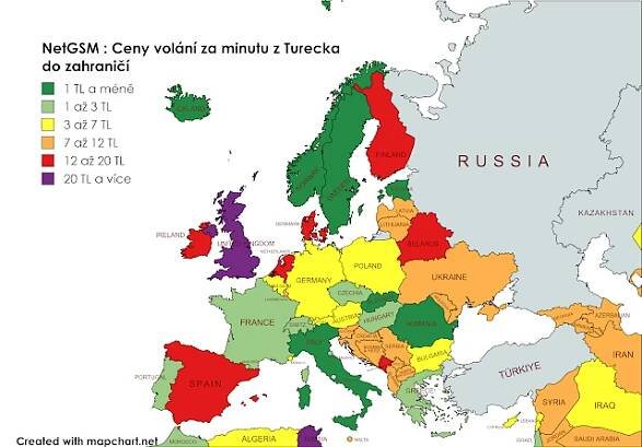 Turecko má mít 4. mobilního operátora, výhodného pro Čechy i Slováky