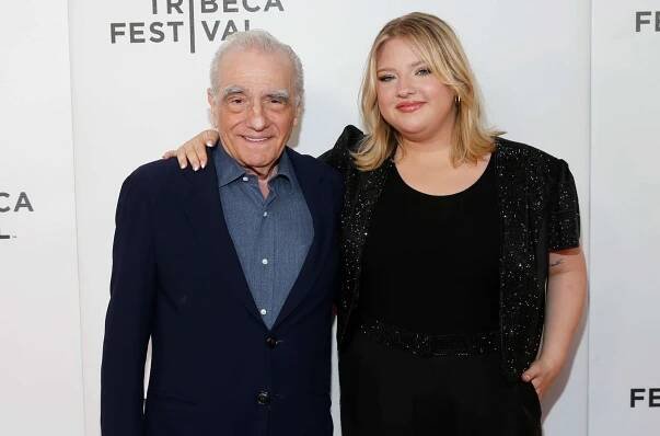 Martin Scorsese and Francesca Scorsese attend "Fish Out of Water" during Shorts: Misdirection at the 2023 Tribeca Festival at Village East Cinema on June 11, 2023