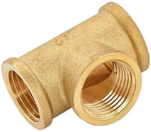 OBI Závitový T-kus 18,6 mm (Rp 1/2) mosaz nakoupit u OBI