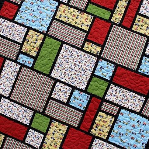 Jack's Blocks Pattern - Paper Pattern