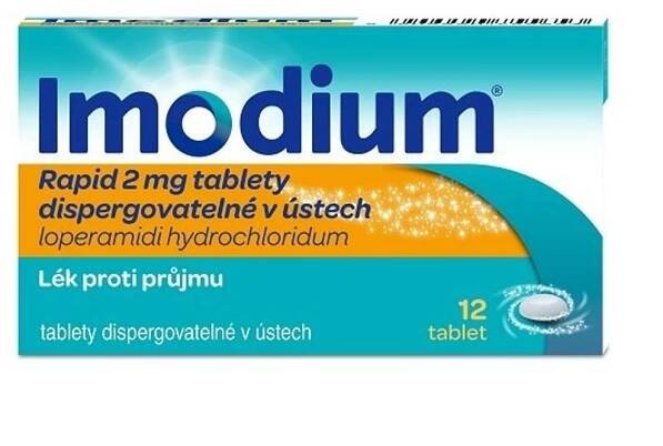 IMODIUM RAPID 2MG perorální TBL DIS 12