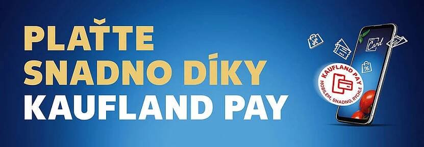 Plaťte snadno díky Kaufland Pay.