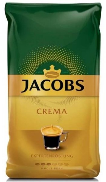 Káva Jacobs Crema zrnková káva