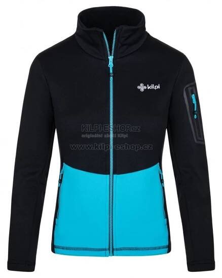 Dámská funkční mikina KILPI TEAM FLEECE-W SL0201KI SVĚTLE MODRÁ velikost: 44