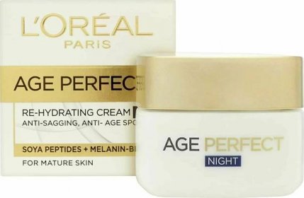 L'Oréal Paris Age Perfect Re-Hydrating Cream noční pleťový krém proti vráskám 50 ml