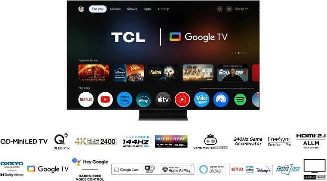 75" TCL 75C765