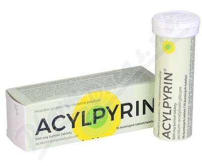 Acylpyrin 500mg tbl.eff.15x500mg