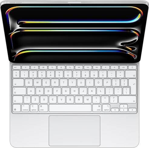 Apple Magic Keyboard pro iPad Pro 13" (M4) - CZ - bílá