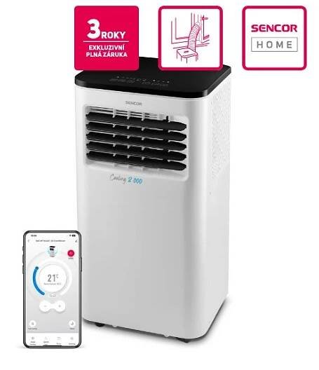 Sencor SAC MT8048C mobilní klimatizace | Softcom Group s.r.o. i6Shop