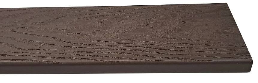 Gutta WPC plotovka Guttafence 3D rovná tmavě hnědá (RAL8019) 71 x 11 x 1000 mm
