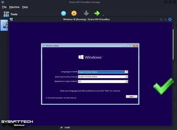 Windows 10 Setup Wizard