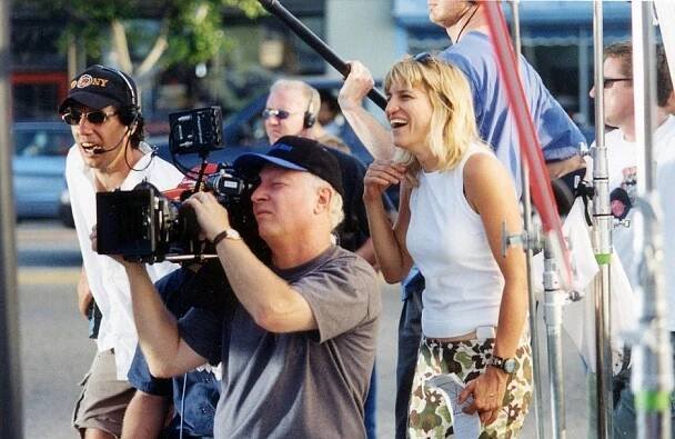 Elliot Davis, Catherine Hardwicke - Třináctka - Z natáčení