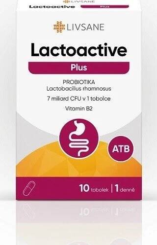 Livsane Lactoactive Plus probiotika 10 tob. od 118 Kč