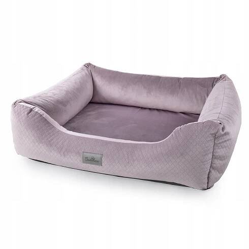 pelíšek PRO MALÉHO PSA GAUČ VELVET PREMIUM M RŮŽOVÉ 75x66x20 cm Kód výrobce BTQZ-KANAPA-ROZOWY-VELVET-002