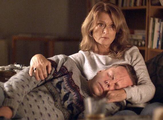Wallander - Vittnet - Z filmu - Lena Endre, Krister Henriksson